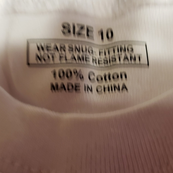 NWT CHILDS UNISEX 100% COTTON PAJAMA HOLIDAY CHRISTMAS SIZE 10 - Picture 9 of 10